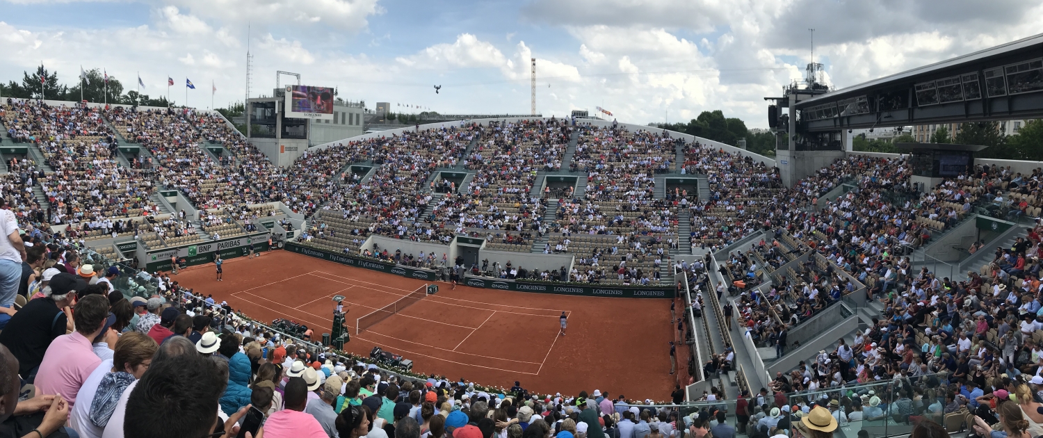 Tennis-Reise Roland Garros 2018
